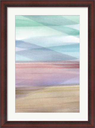 Framed Soft Summer I Print