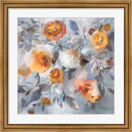 Framed Floral Uplift Print