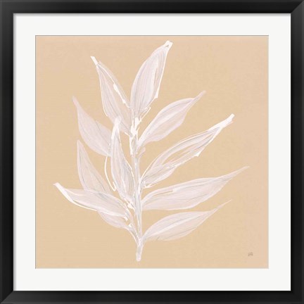 Framed Leaf Study IV Print