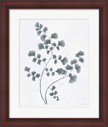 Framed Soft Summer Sketches IV Blue Print