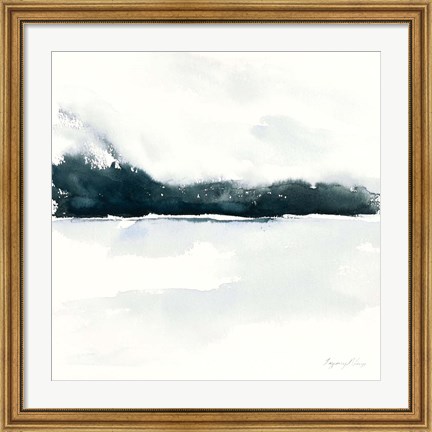 Framed Beneath The Fog Print