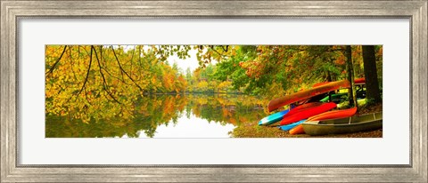 Framed Autumn Fleet Print