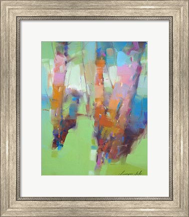 Framed Spring Trees Print