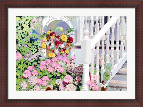 Framed Garden II Print