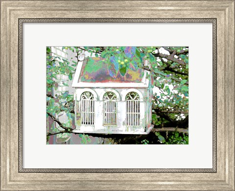 Framed Garden IV Print