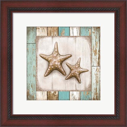 Framed Two Starfish Print