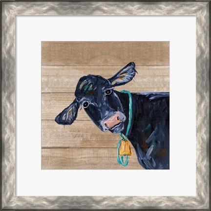 Framed Cow Print