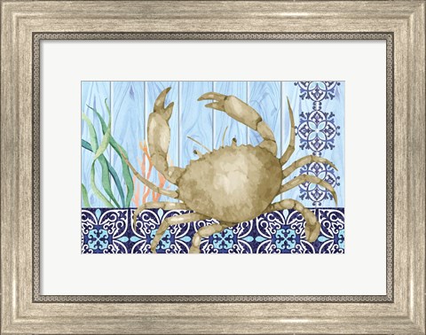 Framed Crab Print