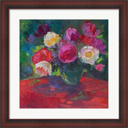 Framed Petals and Passion Print