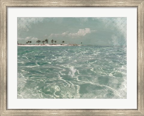 Framed Beach Scene I Print