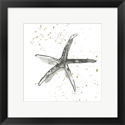 Framed Starfish III Print