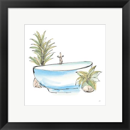 Framed Tub IV Print