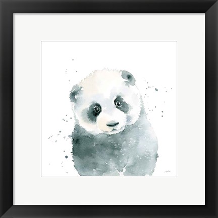 Framed Panda Cub Print