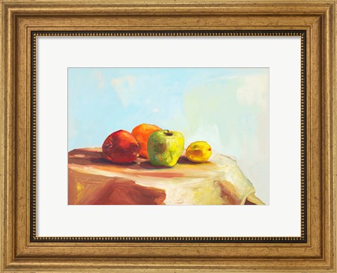 Framed Colorful Fruit Print