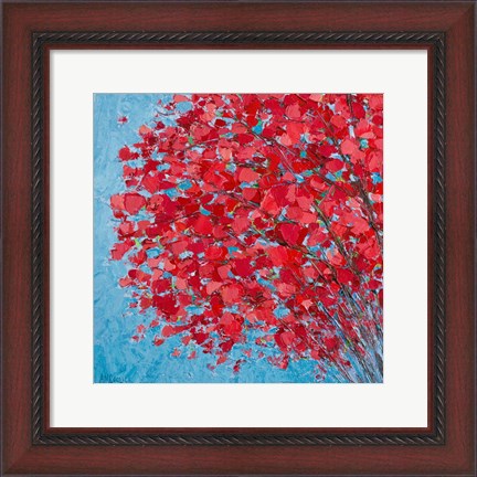 Framed Aurora Red Maple Print