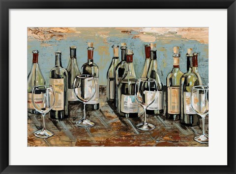 Framed Wine Bar II Print