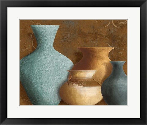 Framed Ancient Clay I Print