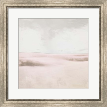 Framed Blush Balance I Print