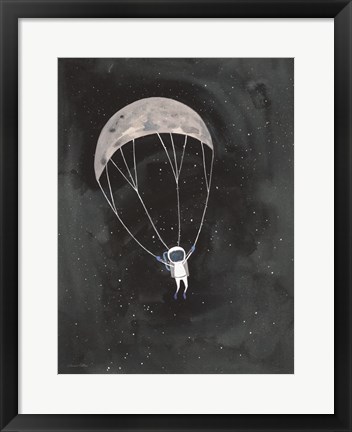 Framed Parachute Moon Print