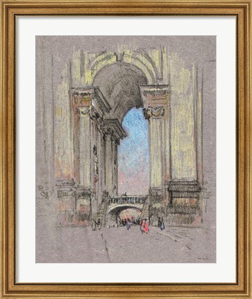 Framed Entrance to Vatican Print