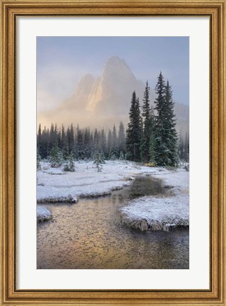 Framed Bell Mountain North Cascades I Print