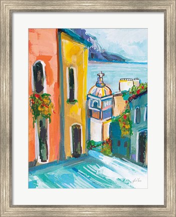 Framed Positano III Print