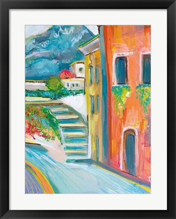 Framed Positano II Print