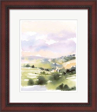 Framed Spring Hills I Print