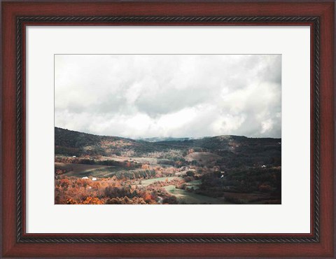 Framed Autumn Hills II Print