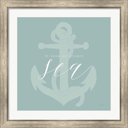 Framed Vitamin Sea Print