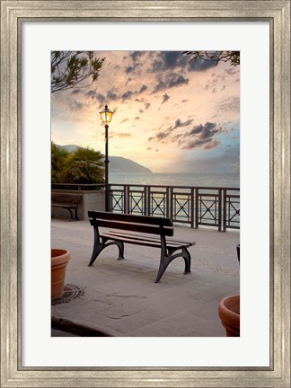 Framed Monterosso Sunrise #1 Print