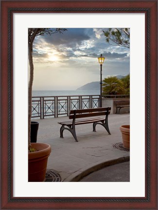 Framed Monterosso Sunrise #2 Print