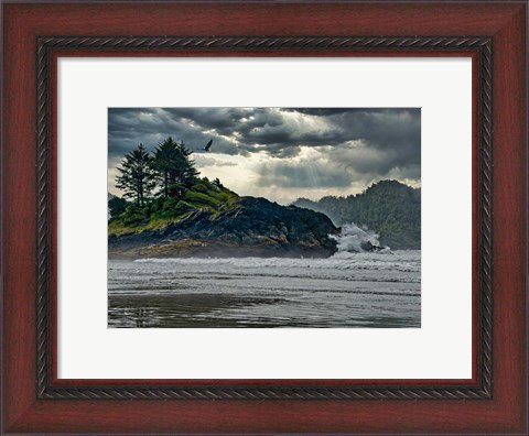 Framed Before The Storm Print