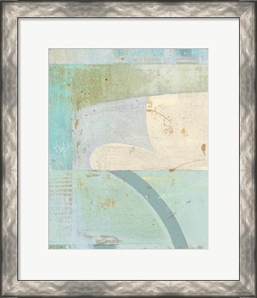 Framed Coastal Blues No. 1 Print