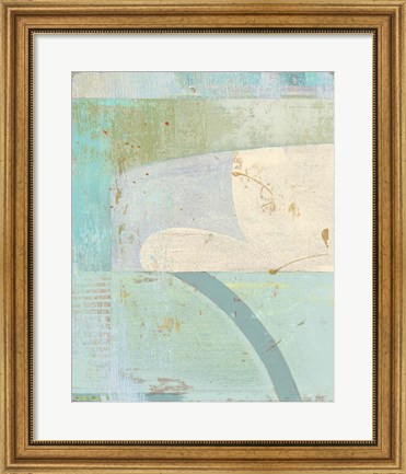 Framed Coastal Blues No. 1 Print