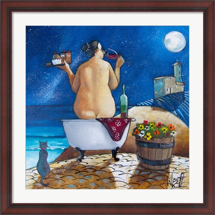 Framed Bath No. 1 Print