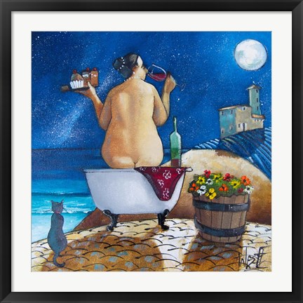 Framed Bath No. 1 Print