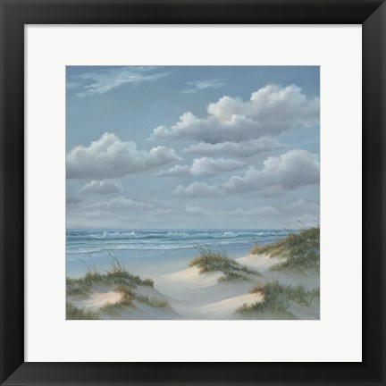 Framed Shoreline III Print