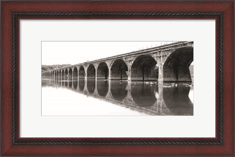 Framed Rockwell Bridge Print