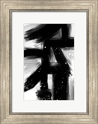 Framed Winter in Paris II Print