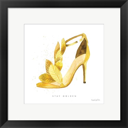 Framed Glitz and Glam VI Print