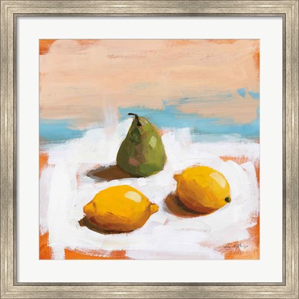 Framed Fruit and Cheer II Print