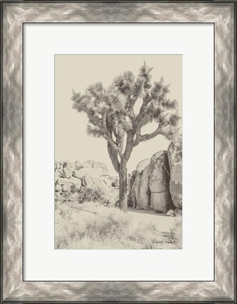 Framed Joshua Tree IV Neutral Print