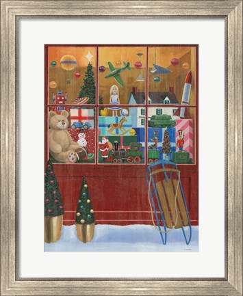 Framed Holiday Moments III Crop Print