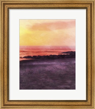 Framed Beachland II Print