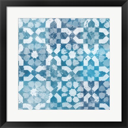 Framed Blue My Mind I Print