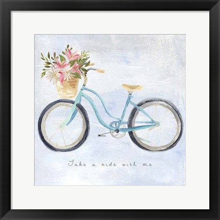 Framed Enjoy the Ride II Print