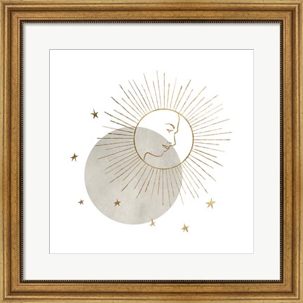 Framed Sun Goddess II Print