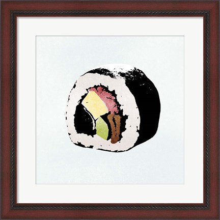 Framed Sushi Style I Print