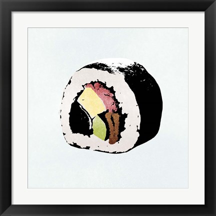 Framed Sushi Style I Print